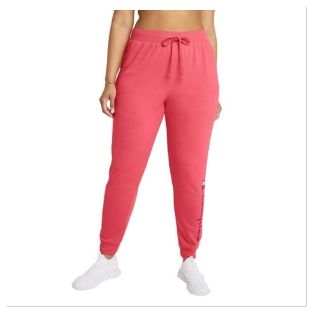 Champion Women’s Plus Size Joggers Script Logo
